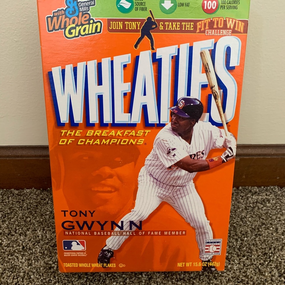 Tony Gwynn Wheaties Box